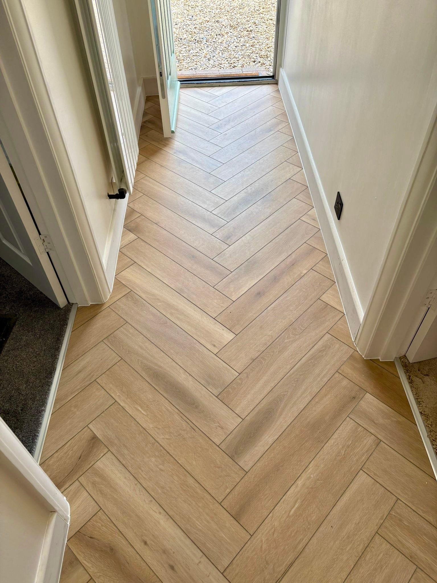 Herringbone LVT Flooring